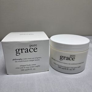 Philosophy Pure Grace Whipped Body Creme 8 oz NIB